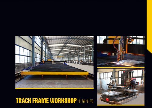 Huamao Machinery Track Frame Workshop