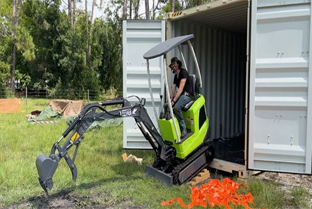Five unexpected practical scenarios discovered by a Chinese electric mini excavator user in the United States